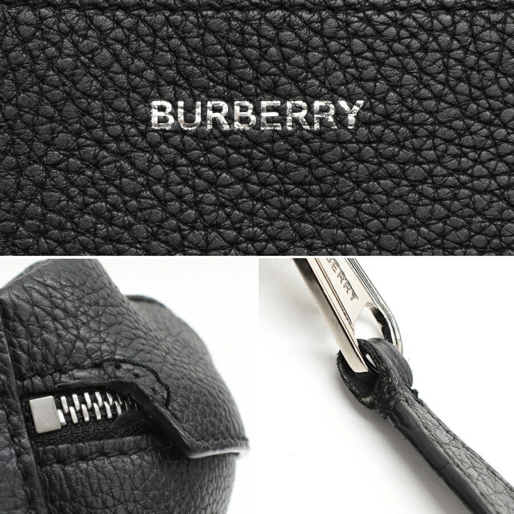 Burberry ML MD SONNY Belt Bag Body Belt Crossbody Logo Black Leather - Picture 9 of 9